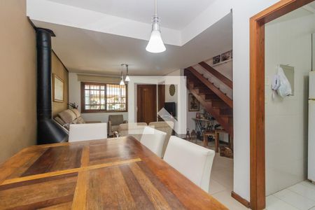 Sala de Jantar de casa de condomínio à venda com 3 quartos, 217m² em Ipanema, Porto Alegre