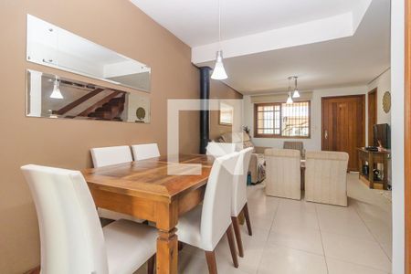 Sala de Jantar de casa de condomínio à venda com 3 quartos, 217m² em Ipanema, Porto Alegre