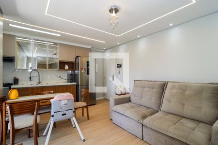Sala de apartamento à venda com 2 quartos, 48m² em Jardim Ampliacao, São Paulo