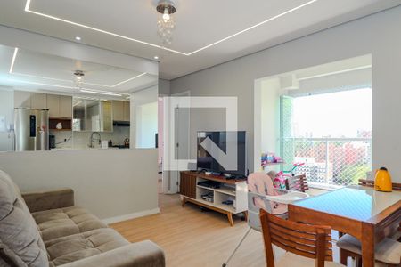 Sala de apartamento à venda com 2 quartos, 48m² em Jardim Ampliacao, São Paulo