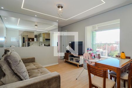 Sala de apartamento à venda com 2 quartos, 48m² em Jardim Ampliacao, São Paulo