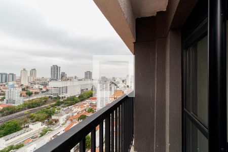 Varanda da Sala de apartamento para alugar com 1 quarto, 28m² em Vila Mazzei, São Paulo