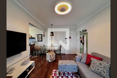 Sala de apartamento para alugar com 2 quartos, 72m² em Campo Belo, São Paulo