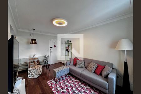 Sala de apartamento para alugar com 2 quartos, 72m² em Campo Belo, São Paulo