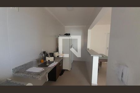 Cozinha de apartamento para alugar com 1 quarto, 52m² em Aviação, Praia Grande