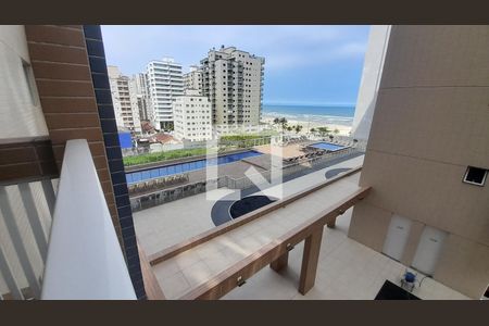 Vista da Sacada de apartamento para alugar com 1 quarto, 52m² em Aviação, Praia Grande