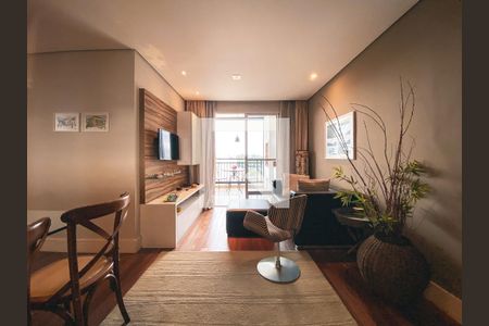 Sala de apartamento para alugar com 2 quartos, 63m² em Vila Gomes, São Paulo