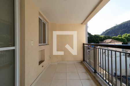 Sala Varanda de apartamento para alugar com 3 quartos, 92m² em Tijuca, Rio de Janeiro