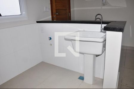 Casa para alugar com 55m², 1 quarto e sem vaga Casa para alugar com 55m², 1 quarto e sem vagaDetalhe - Sala, Cozinha e Área de Serviço