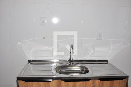 Casa para alugar com 55m², 1 quarto e sem vaga Casa para alugar com 55m², 1 quarto e sem vagaDetalhe - Sala, Cozinha e Área de Serviço