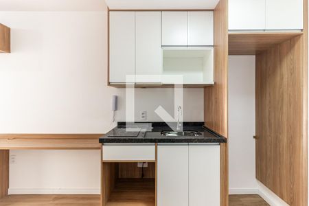 Studio à venda com 27m², 1 quarto e sem vagaCozinha