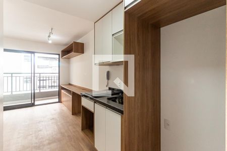 Studio à venda com 27m², 1 quarto e sem vagaCozinha