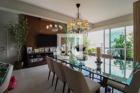 Sala de Jantar de apartamento à venda com 2 quartos, 115m² em Moema, São Paulo