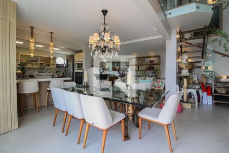 Sala de Jantar de apartamento à venda com 2 quartos, 115m² em Moema, São Paulo