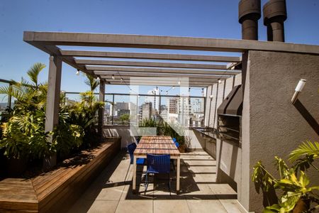 Studio para alugar com 23m², 1 quarto e 1 vagaÁrea comum - Churrasqueira