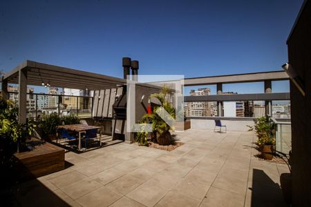 Studio para alugar com 23m², 1 quarto e 1 vagaÁrea comum - Churrasqueira