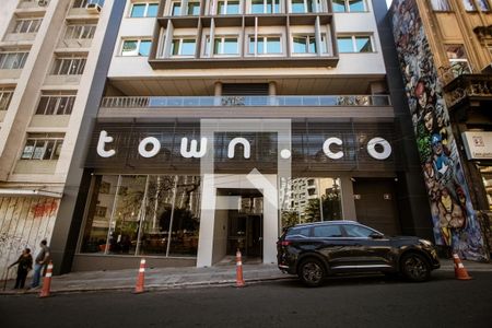 Studio para alugar com 23m², 1 quarto e 1 vagaFachada