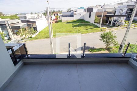 Varanda da Suíte de casa de condomínio para alugar com 3 quartos, 152m² em Horto Florestal Villagio, Sorocaba