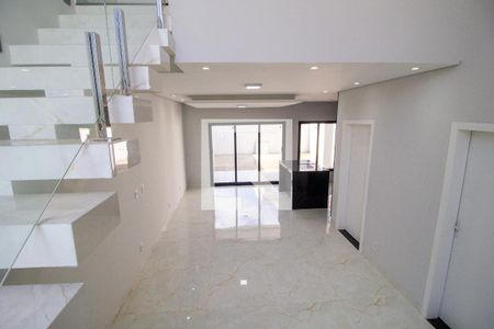 Sala de casa de condomínio para alugar com 3 quartos, 152m² em Horto Florestal Villagio, Sorocaba