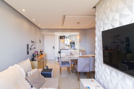 Sala de apartamento à venda com 2 quartos, 55m² em Bandeiras, Osasco