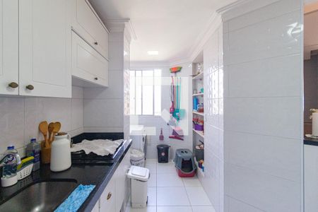 Apartamento à venda com 55m², 2 quartos e 1 vagaCozinha e área de serviço