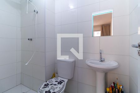 Apartamento para alugar com 28m², 1 quarto e sem vagaBanheiro da Suíte