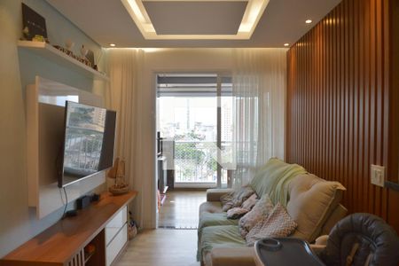 Sala de apartamento à venda com 2 quartos, 59m² em Vila São Pedro, Santo André