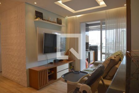 Sala de apartamento à venda com 2 quartos, 59m² em Vila São Pedro, Santo André