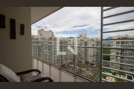 Varanda de apartamento para alugar com 3 quartos, 195m² em Recreio dos Bandeirantes, Rio de Janeiro