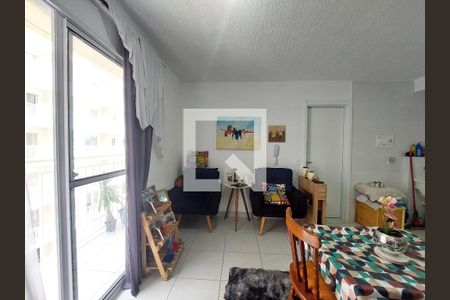 Sala de apartamento à venda com 1 quarto, 37m² em Socorro, São Paulo
