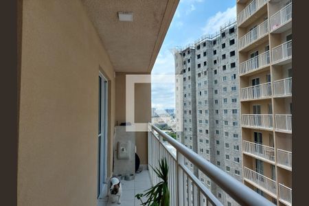 Varanda da Sala de apartamento à venda com 1 quarto, 37m² em Socorro, São Paulo