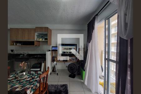 Sala de apartamento à venda com 1 quarto, 37m² em Socorro, São Paulo