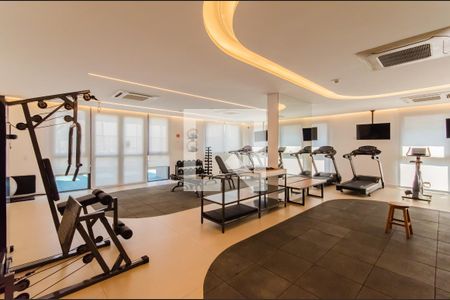 Apartamento à venda com 40m², 1 quarto e 1 vaga Apartamento à venda com 40m², 1 quarto e 1 vagaÁrea comum - Academia