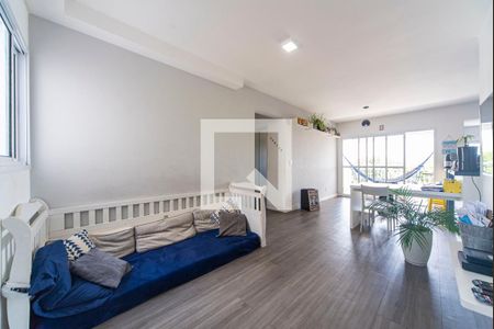 Sala de apartamento à venda com 2 quartos, 65m² em Vila Eldízia, Santo André