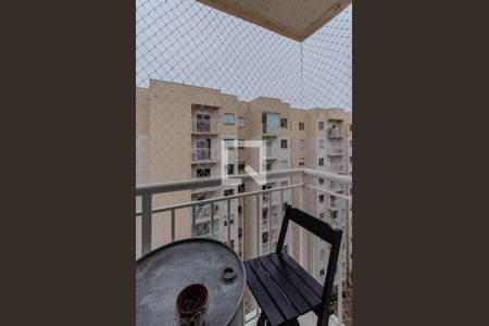 Varanda da Sala de kitnet/studio à venda com 2 quartos, 37m² em Cambuci, São Paulo