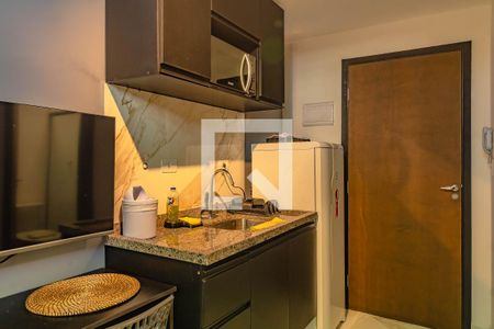 Cozinha de apartamento para alugar com 1 quarto, 45m² em Vila Santa Catarina, São Paulo
