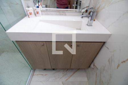 Apartamento à venda com 119m², 3 quartos e sem vagaBanheiro da Suíte