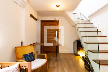 sala de apartamento à venda com 2 quartos, 71m² em Leblon, Rio de Janeiro