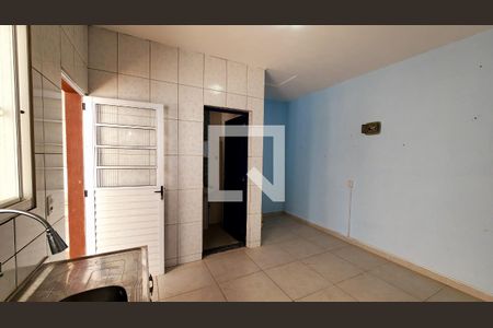 Sala/Cozinha de casa para alugar com 1 quarto, 46m² em Parque Residencial Jundiaí, Jundiaí
