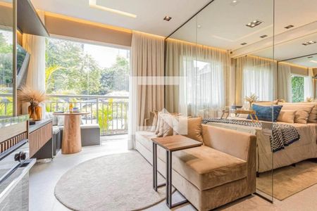 Foto 01 de apartamento à venda com 1 quarto, 30m² em Vila Olímpia, São Paulo