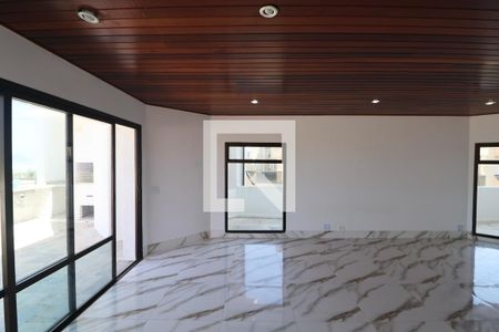 Sala de apartamento para alugar com 5 quartos, 425m² em Loteamento João Batista Julião, Guarujá
