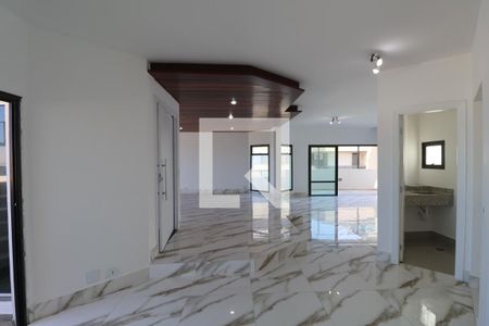 Sala de apartamento para alugar com 5 quartos, 425m² em Loteamento João Batista Julião, Guarujá