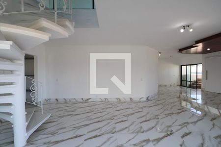 Sala de apartamento para alugar com 5 quartos, 425m² em Loteamento João Batista Julião, Guarujá