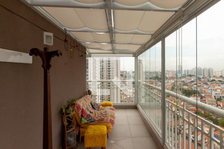 Varanda de apartamento à venda com 2 quartos, 86m² em Parque da Vila Prudente, São Paulo