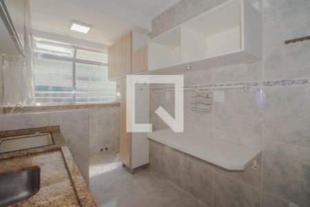 Cozinha e Área de Serviço de apartamento à venda com 1 quarto, 44m² em Vila Ipiranga, Porto Alegre