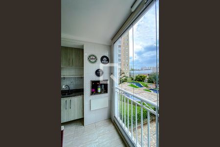 Varanda da Sala de apartamento à venda com 3 quartos, 77m² em Mooca, São Paulo