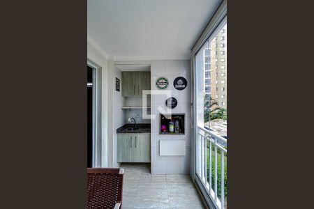 Varanda da Sala de apartamento à venda com 3 quartos, 77m² em Mooca, São Paulo