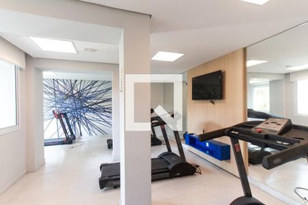 Apartamento para alugar com 40m², 1 quarto e 1 vaga Apartamento para alugar com 40m², 1 quarto e 1 vagaÁrea comum - Academia