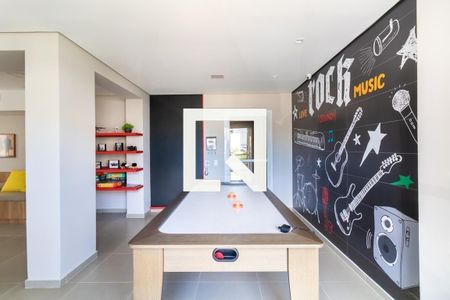 Apartamento para alugar com 40m², 1 quarto e 1 vaga Apartamento para alugar com 40m², 1 quarto e 1 vagaÁrea comum - Sala de jogos