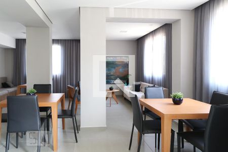 Apartamento para alugar com 40m², 1 quarto e 1 vaga Apartamento para alugar com 40m², 1 quarto e 1 vagaÁrea comum - Salão de festas